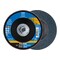Pferd 6" x 5/8-11 Thd. POLIFAN Flap Disc - Z PSF STEELOX, Zirconia, 40 Grit, Conical 63076 - alternate 1